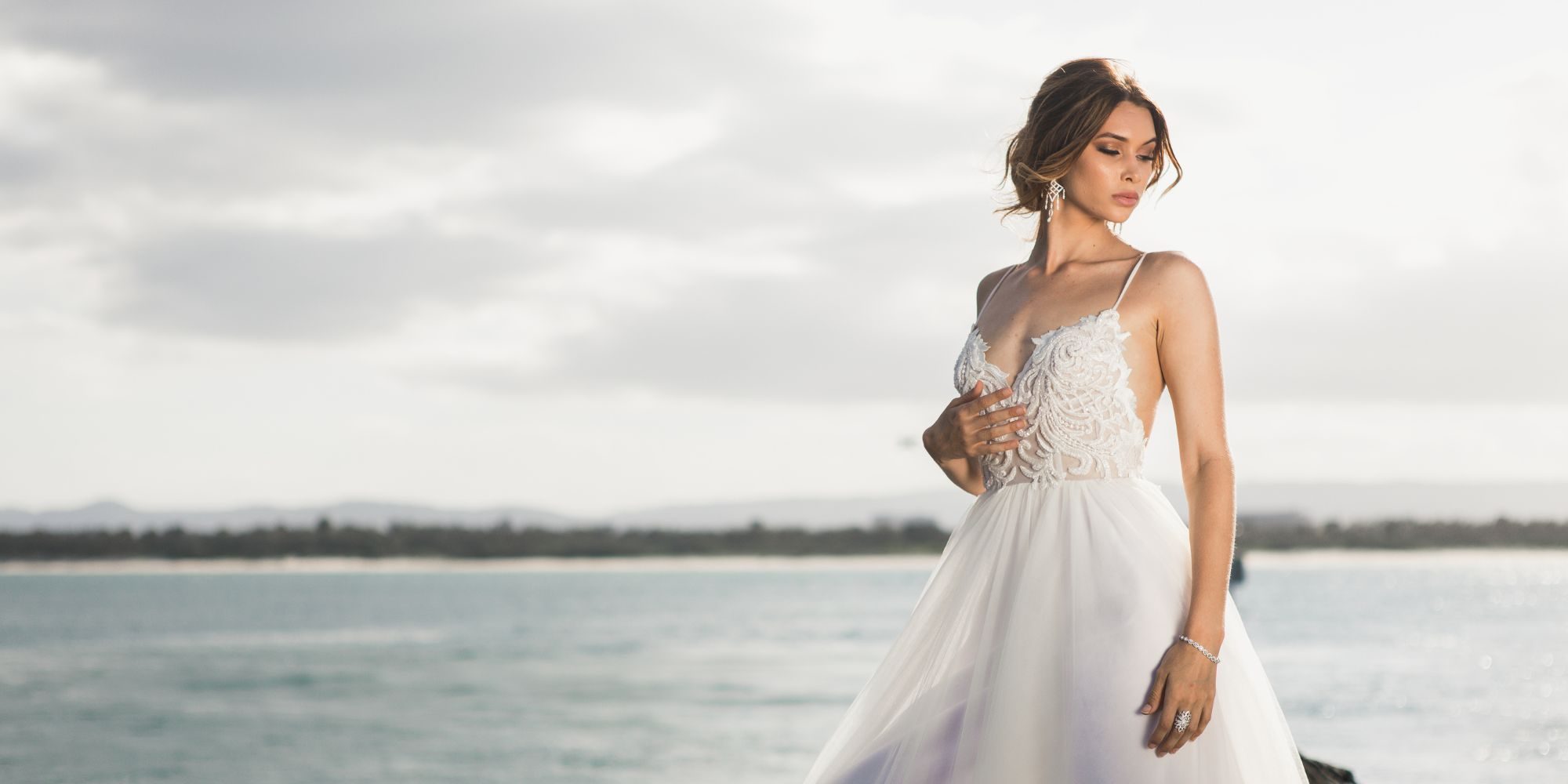 μία νύφη στη φωτογράφιση της next day του γάμου της